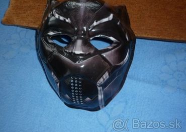 Platová maska na karneval