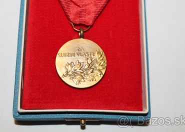 Medaila Za Službu vlasti.