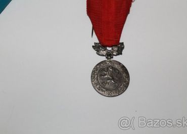 Medaile  ZA ZÁSLUHY.....
