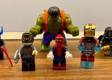 Superhrdinovia Marvel Avengers Lego replika