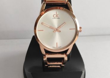 Elegantné nové Calvin Klein hodinky - rose gold