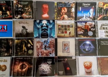 CD predaj: prog,art, metal, hardnheavy,pop rock