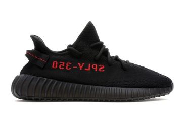 43 1/3 YEEZY BOOST 350 V2 “CORE BLACK/RED”
