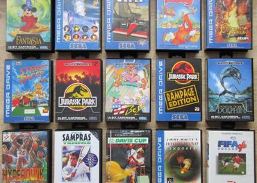 staré originálne hry na > Sega Mega Drive